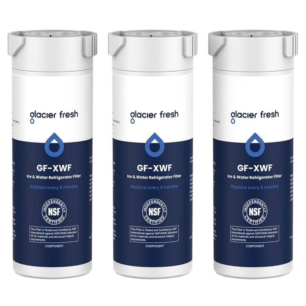 XWF Replacement for GE XWF Refrigerator Water Filter Pack of 3 (Not XWFE)